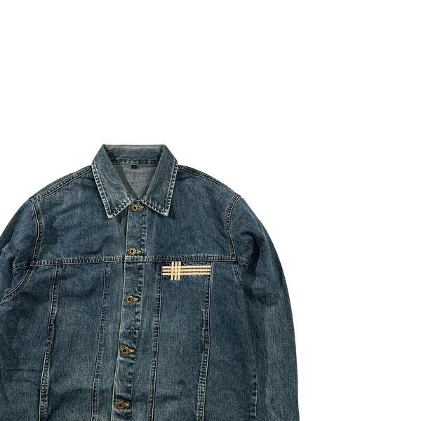 Burberry Nova Check Pocket Denim Jacket - Large