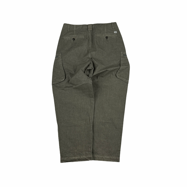 CP Company Khaki Ba Tic Cargo Trousers - Small
