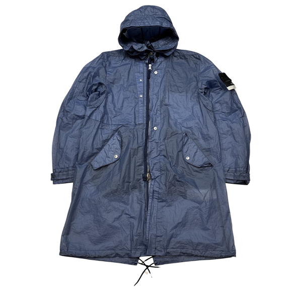 Stone Island 2020 Blue Opak Long Parka Shadow Project Jacket