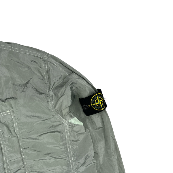 Stone Island 2018 Mint Nylon Metal Overshirt - Medium