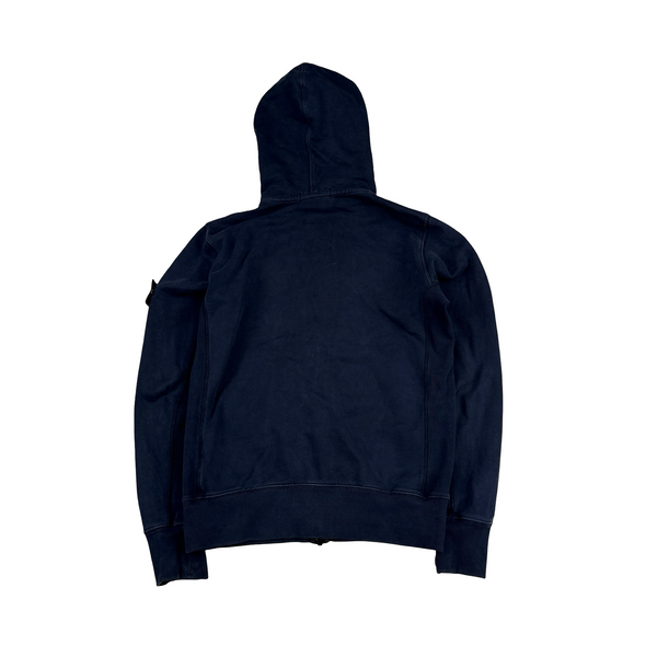 Stone Island 2013 Navy Cotton Zipped Jumper - Small