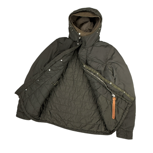 Nemen Nylon Khaki Padded Multi Pocket Jacket - Small