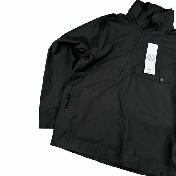 Stone Island 2021 Black Jacquard Marina 3L Jacket - XL