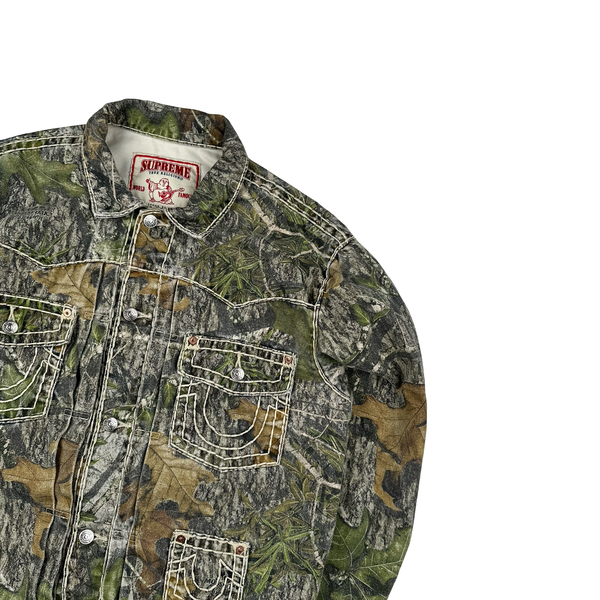 Supreme X True Religion Real Tree Camo Contrast Stitch Denim
