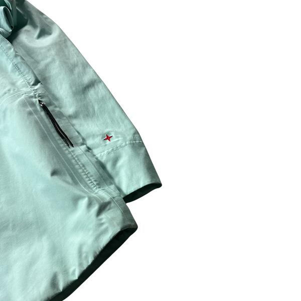 Stone Island 2021 Mint Jacquard Marina 3L Jacket - Medium