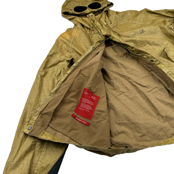CP Company x Clarks Originals Brown Goggle Jacket - Medium