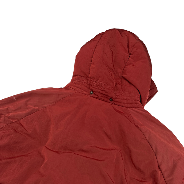 CP Company 2010 Red Chrome Down Filled Puffer Jacket - XL