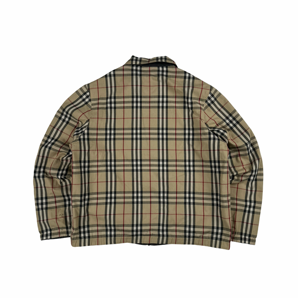 Burberry Reversible Nova Check Reversible Bomber Jacket - Large