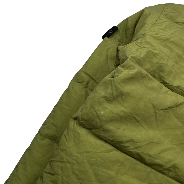 Stone Island AW2000 Hooded Green Pure Metal Shell - XL