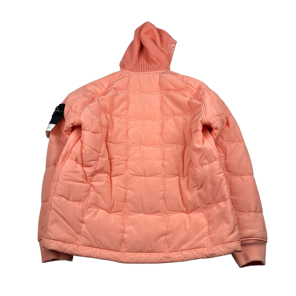 Stone Island Pink 2022 Capo Campionario Primaloft Puffer - Large