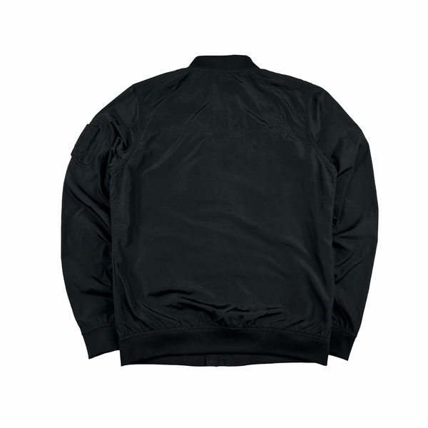 North Face Black Bomber Arm Pocket Lightweight Jacket - Small