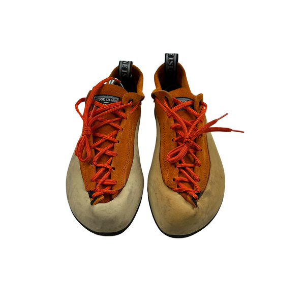 Stone Island Orange Beige Sportiva Rock Climbing Shoes - UK 9