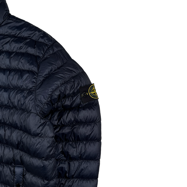 Stone Island 2014 Navy Garment Dyed Down Jacket - 3XL