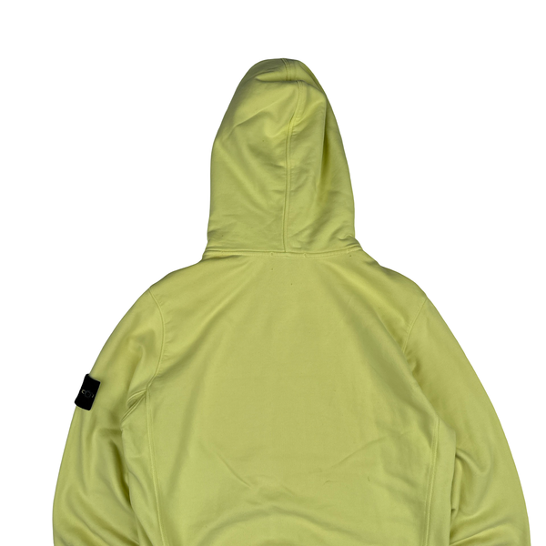Stone Island 2019 Yellow Pullover Hoodie - Medium