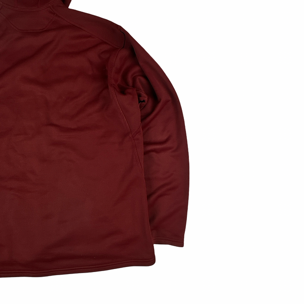 Arcteryx Dark Red Balaclava Stretch Hoodie - XL