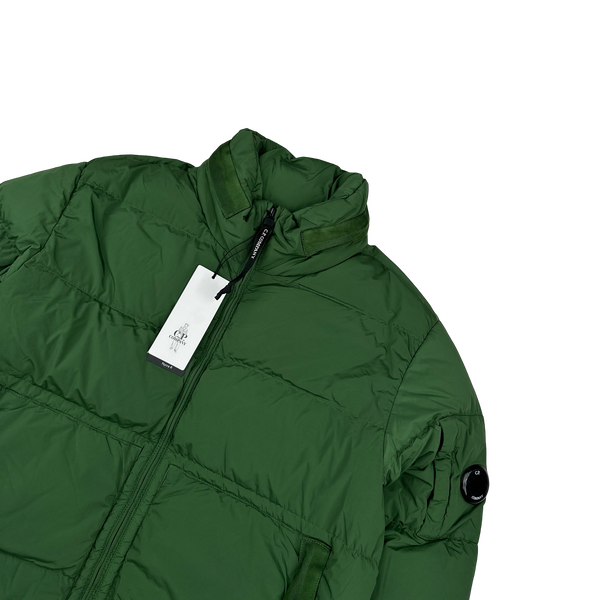 CP Company Green Down Filled Nycra R Puffer Jacket - Small, Medium, Large, XL