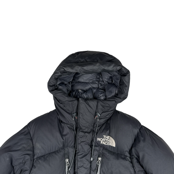 North Face Black Summit Series 700 Down Hooded Puffer Jacket - Medium