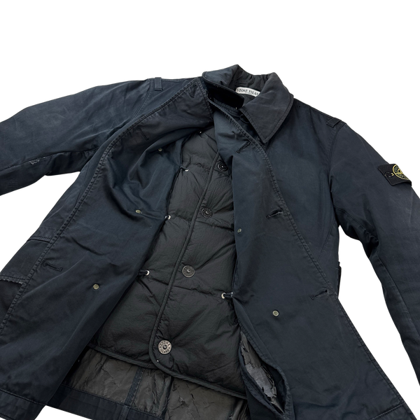 Stone Island 2010 Raso Gommato Down Lined Jacket - Small