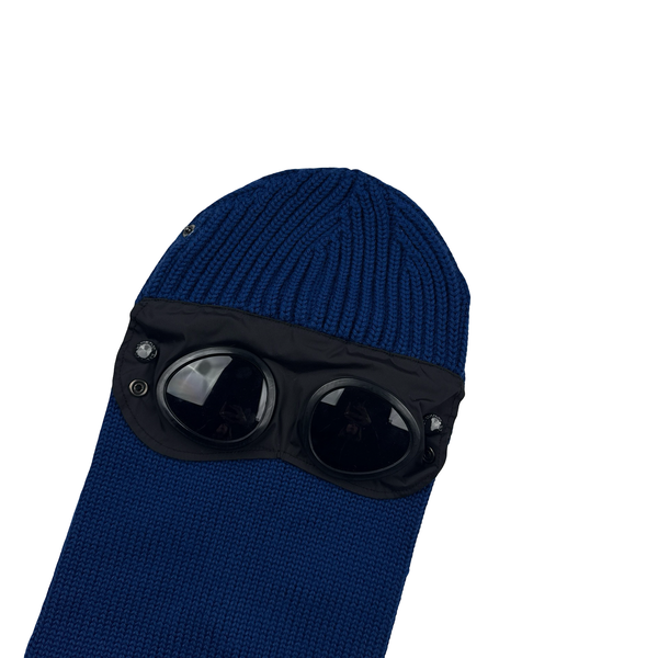CP Company Navy Wool Goggle Balaclava