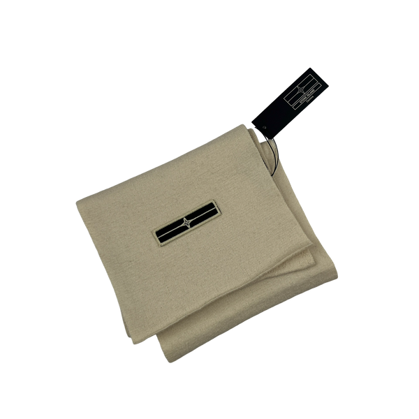 Stone Island 2007 Denims Wool Cream Scarf