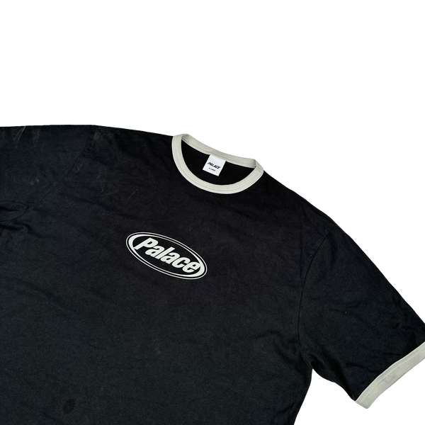 Palace Black Spellout T-Shirt - XL