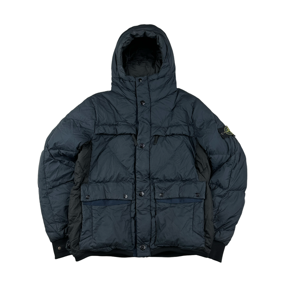 Stone Island 2011 Opaque Nylon Tela Down Jacket - XL