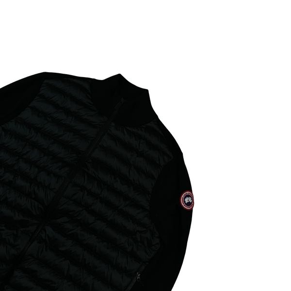 Canada Goose Black Hybridge Knit Jacket - Large