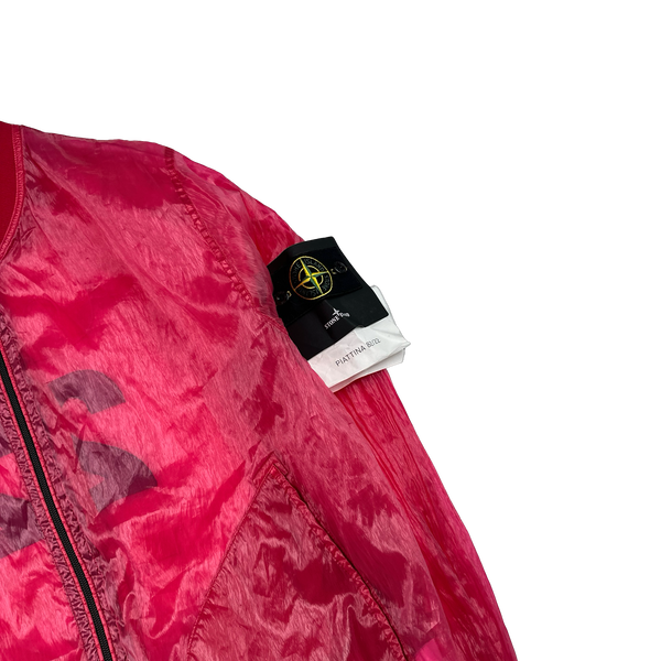 Stone Island 2022 40th Anniversary Pink Piattina 82/22 Jacket - XL