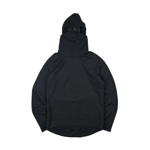 Vollebak Lightweight Hooded Mid Layer Ninja Fleece - Medium