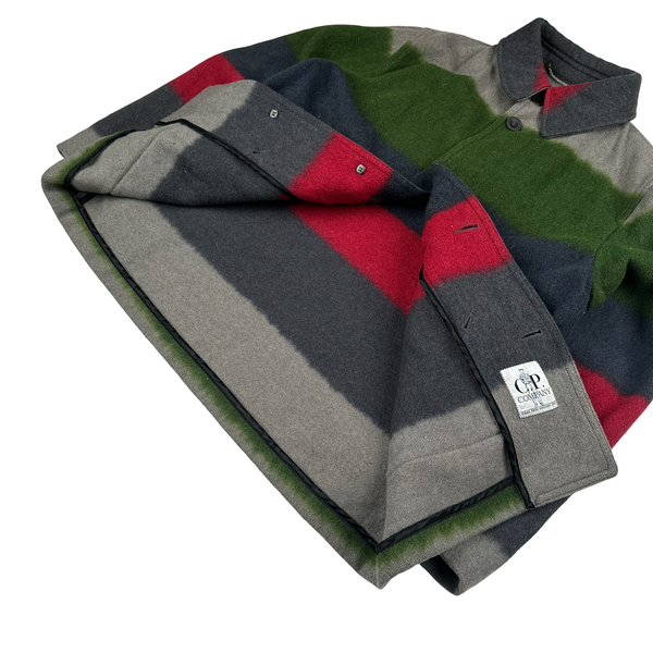CP Company Vintage 90's Striped Wool Jacket - Medium