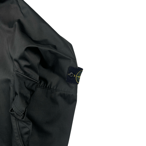 Stone Island 2004 Dark Grey Raso Floccato Riot Mask Sniper Jacket - XXL