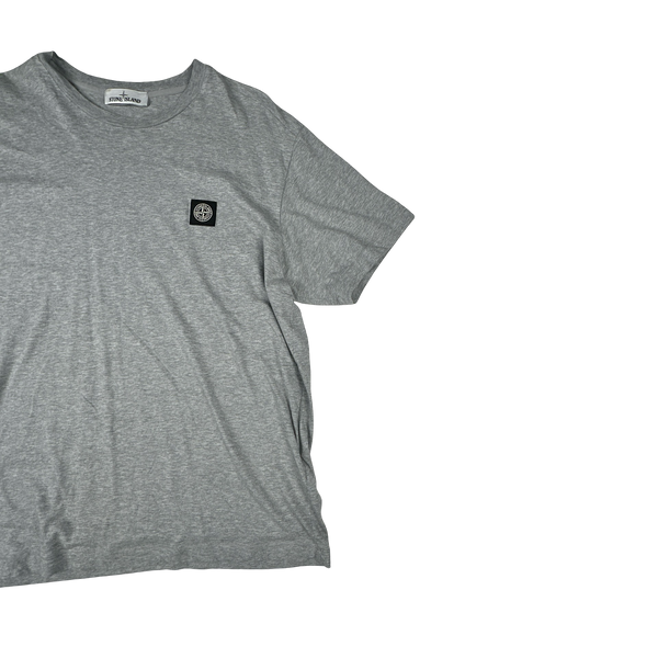 Stone Island 2022 Grey Cotton T Shirt - XXL
