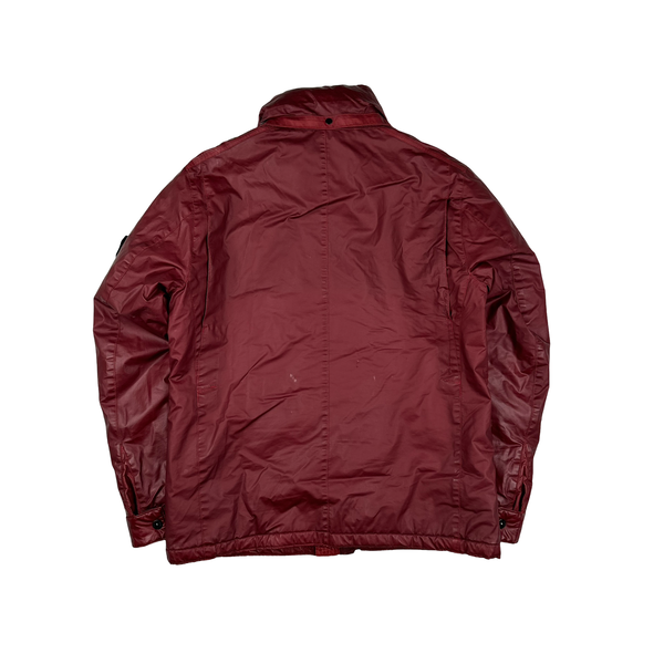 Stone Island 2011 Multipocket Mussola Gommato Jacket - Large
