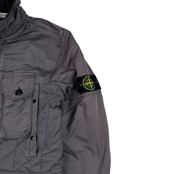 Stone Island 2010 Grey David TC Multi Pocket Field Jacket - Medium