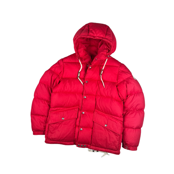 Moncler Norme Afnor Red Down Filled Jacket - Large