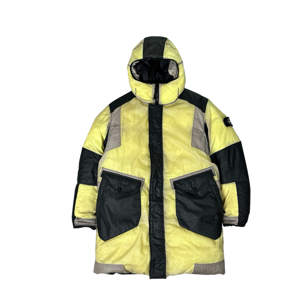 Stone Island 2016 Resin-T Shell Down Puffer Ice Jacket - Medium
