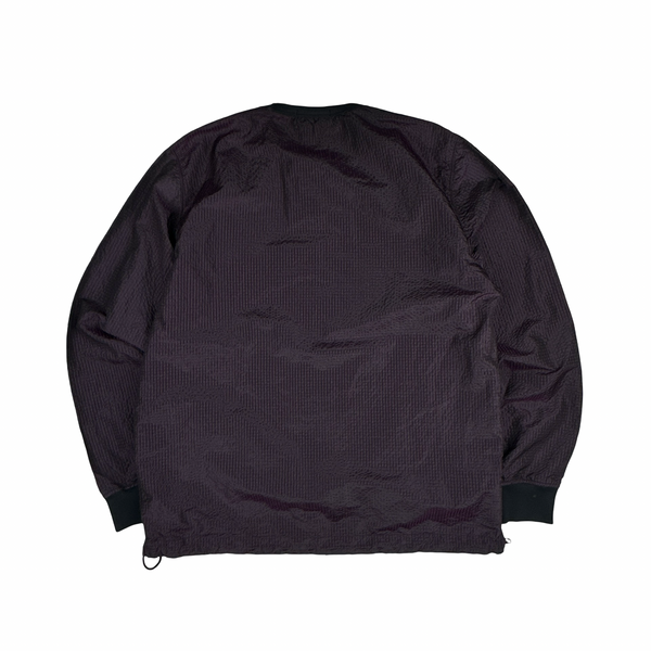 Stone Island 2017 Purple 3D Effect Nylon Metal Pullover Jumper - XL