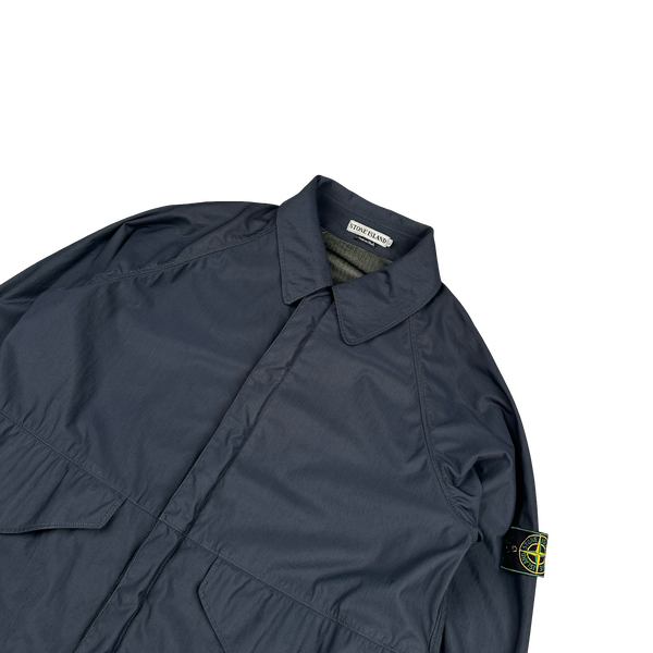 Stone Island 1997 Vintage Navy Nylam Jacket - Large