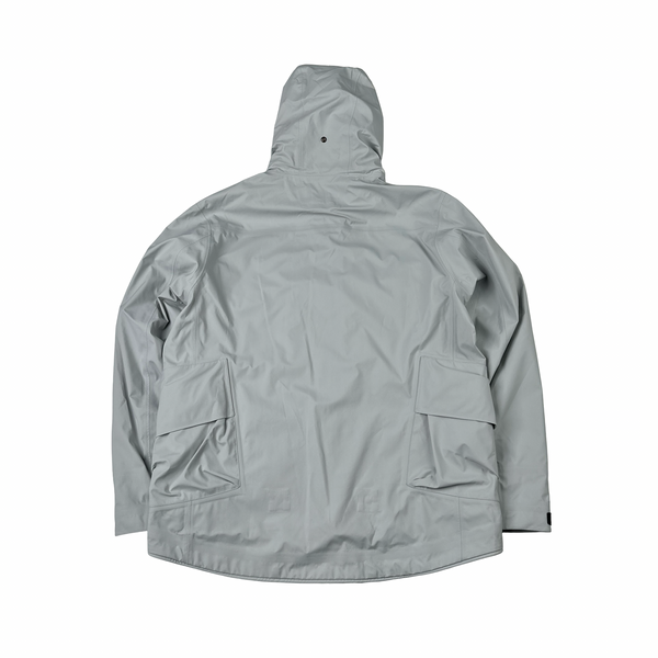CP Company Grey Gore-tex Infinium Metropolis Multi Pocket Jacket - Large