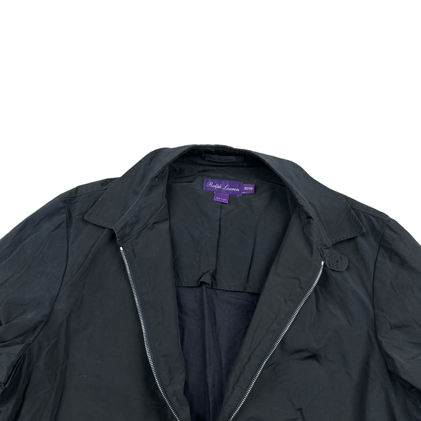 Ralph Lauren Purple Label Black Heavyweight Waterproof Jacket- XL