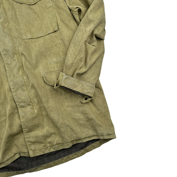 Stone Island 2006 Vintage Cotton Long Jacket - XXL