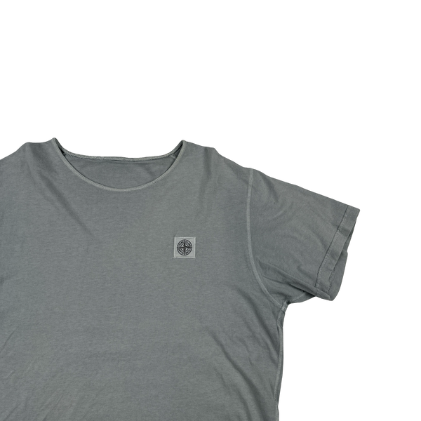 Stone Island Grey Patch T Shirt - XL