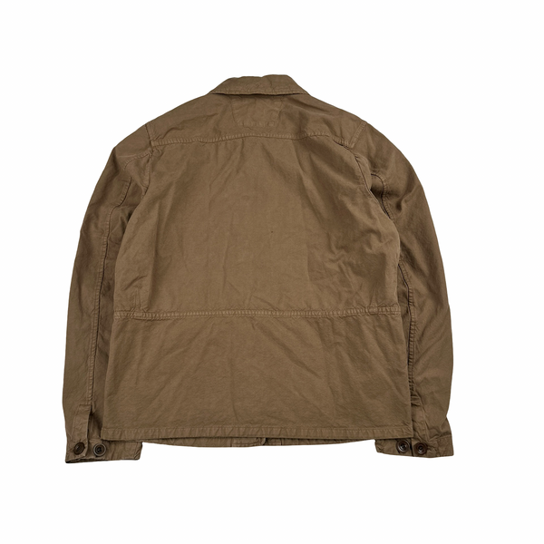 CP Company Bronze Mais B Lens View Multi Pocket Overshirt Jacket - Medium