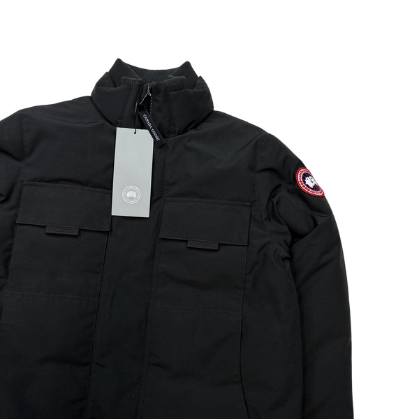 Canada Goose Forester Black Premium Down Filled Multipocket Jacket - Medium
