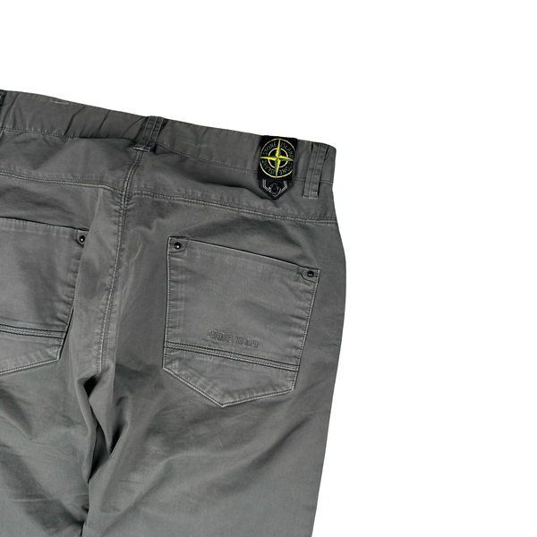 Stone Island 2009 Relaxed Fit Grey Cotton Trousers - 29"