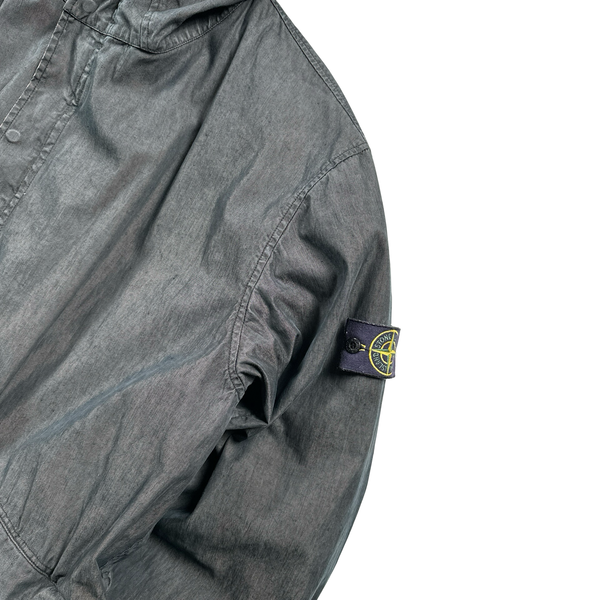 Stone Island 2002 Cotton Shimmer Dutch Rope Fish Tail Jacket - XXL