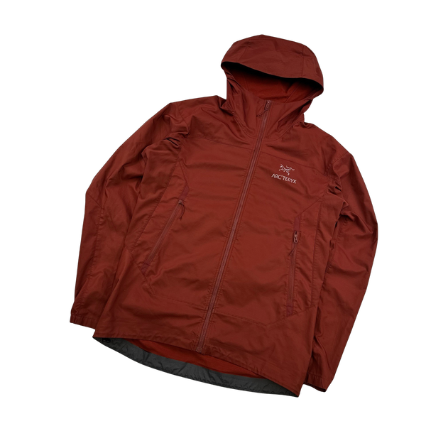 Arcteryx Red Windstopper Waterproof Shell Jacket - Small