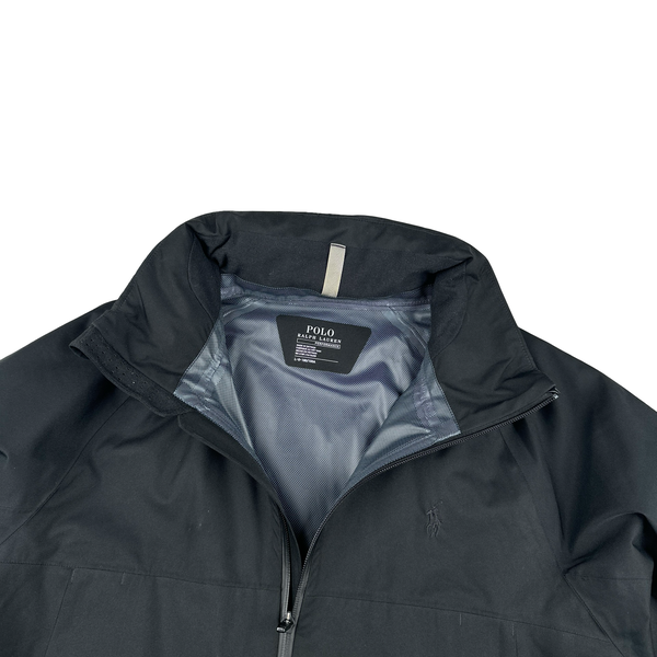 Ralph Lauren Performance Black Windproof Nylon Jacket - Large