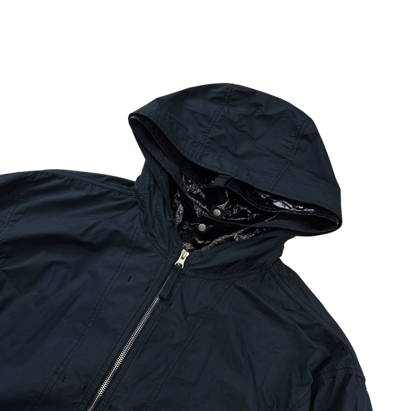 Stone Island 2022 Shadow Project HD Pelleovo Cotton TC Navy Glass Jacket - XXL