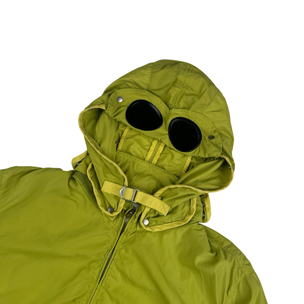 CP Company 2009 Lime Nylon Goggle Jacket - XL
